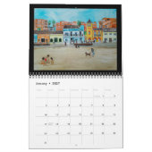 Calendrier Valencia Espagne Art par Alfred Fox (Jan 2027)
