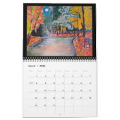 Calendrier Valencia Espagne Art par Alfred Fox (Mar 2026)