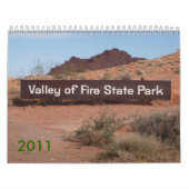 Calendrier Vallée du feu 2011 (Protection)