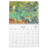 Calendrier Van Gogh (Jan 2026)