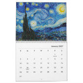 Calendrier Van Gogh - 12 mois, 12 tableaux (Jan 2027)