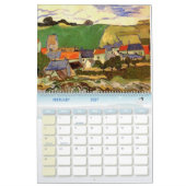 Calendrier Van Gogh art paysage art (Feb 2027)