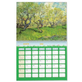 Calendrier Van Gogh art paysage art (Mar 2026)
