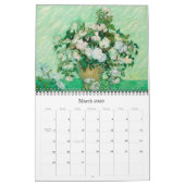 Calendrier Van Gogh Fleurs et vie morte (Mar 2026)
