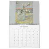 Calendrier Van Gogh Fleurs et vie morte (Jan 2026)