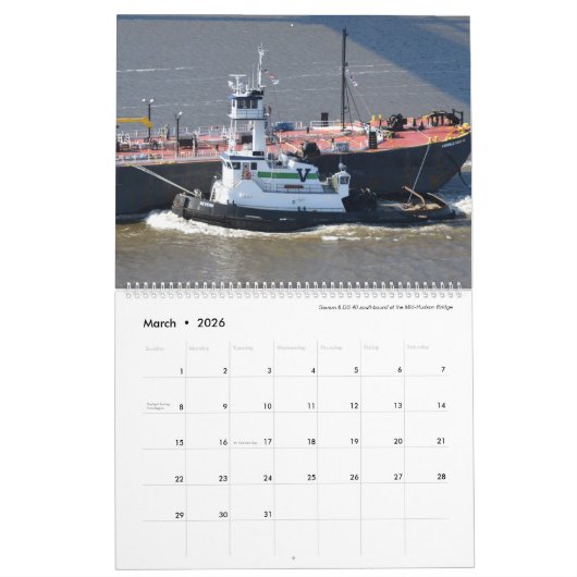 Calendrier Vane Brothers 2023 (Mar 2026)