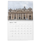 Calendrier Vatican et Rome 2026 (Feb 2027)