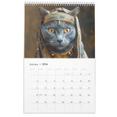 Calendrier Velvet Pharaohs – Regal Cats of Ancient Egypt 2026 (Jan 2026)