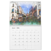 Calendrier Venise Italie 2025 (Mar 2026)