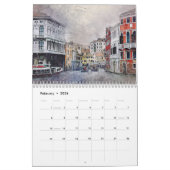 Calendrier Venise Italie 2025 (Feb 2026)