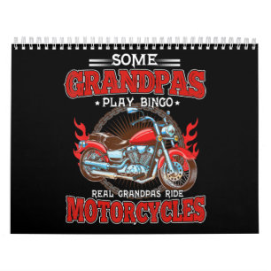 Calendrier Véritable Grandpas Ride Motos Moto Lover