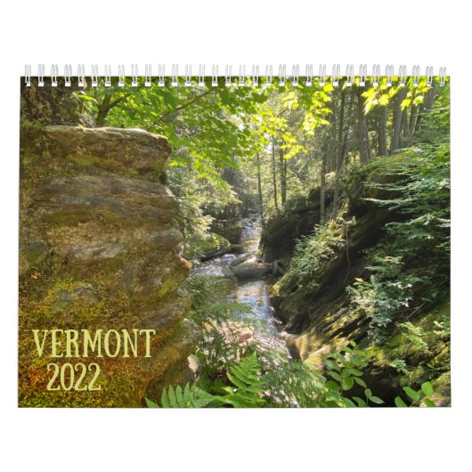 Calendrier Vermont 2022 (Protection)