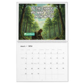 Calendrier Vers la terre : Inspirer des conceptions pour un a (Mar 2026)