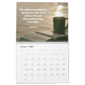 Calendrier Verset Biblique Chrétien (Jan 2027)
