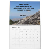 Calendrier Verset Biblique Chrétien (Feb 2027)