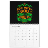 Calendrier Versets bibliques Citations chrétiennes et paroles (Feb 2026)