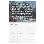 Calendrier Versets bibliques de Noël sur 12 mois (Mar 2027)