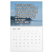 Calendrier Versets bibliques de Pâques sur 12 mois (Mar 2027)