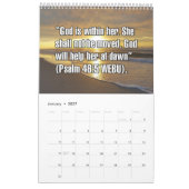Calendrier Versets bibliques pour femmes sur 12 mois (Jan 2027)