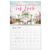 Calendrier Versets de la Bible Belle nature Aquarelle Calendr (Feb 2026)