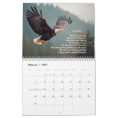 Calendrier Versets de la Bible chrétienne 2025 Inspirationnel (Feb 2027)