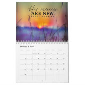 Calendrier Versets de la Bible et aquarelle (Feb 2027)