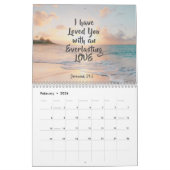 Calendrier Versets de la Bible & Paysages océaniques Christia (Feb 2026)