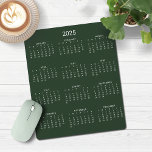 Calendrier vert minimaliste 2025 de la forêt moder<br><div class="desc">🌟 Ceci est pour 2025 🌟 2025 Modern Simple Forest Green and White Calendar Mouse Pad avec un calendrier simple et minimaliste de l'année en un coup d'oeil. Les couleurs sont toutes personnalisables. Veuillez nous contacter à cedarandstring@gmail.com si vous avez besoin d'aide pour la conception ou les produits correspondants.</div>