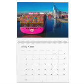 Calendrier Vessels Calendar Mars - février 2023 (Jan 2027)