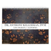 Calendrier Vétérinaire Empreinte de patte unique (Protection)