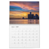 Calendrier vibrant de Detroit (Mar 2027)