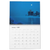 Calendrier vibrant de Detroit (Jan 2027)