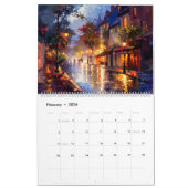 Calendrier Vibrant Impasto Art Calendar 2026 (Feb 2026)