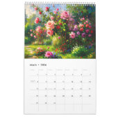 Calendrier Vibrant Impasto Art Calendar 2026 (Mar 2026)
