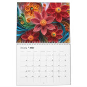Calendrier Vibrant  Quilled Designs 2026  (Jan 2026)
