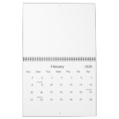 Calendrier Vide 2015 Avec Vacances (Feb 2026)