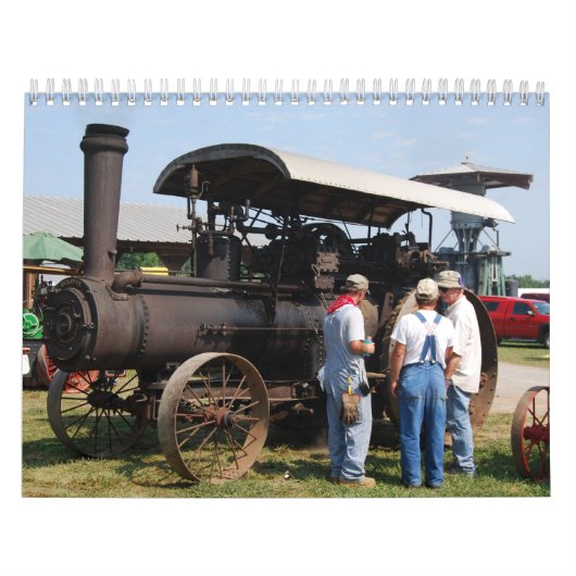 Calendrier Vieil équipement de ferme (Protection)