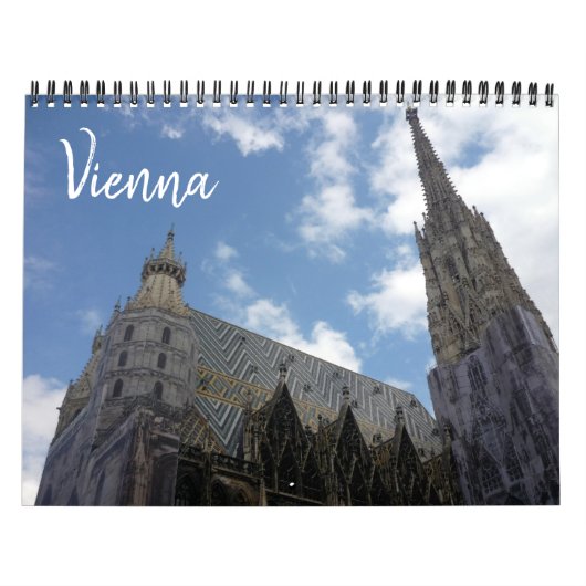 Calendrier Vienne 15 mois 2027 (Protection)