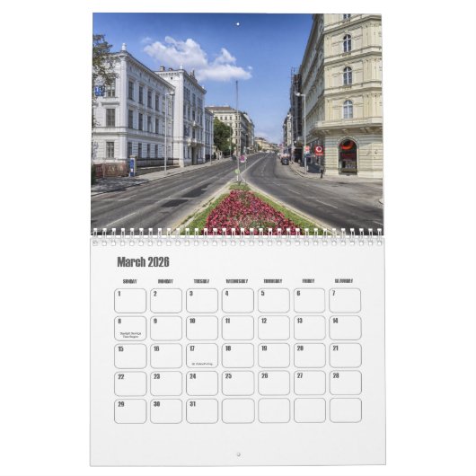 Calendrier Vienne-Autriche (Mar 2026)