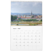 Calendrier Vienne Autriche 2025 Wien (Mar 2027)