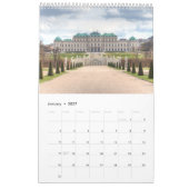 Calendrier Vienne Autriche 2025 Wien (Jan 2027)
