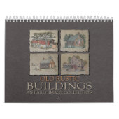 Calendrier Vieux bâtiments rustiques (Protection)