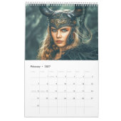 Calendrier Viking Shieldmaidens – Portraits de Force (Feb 2027)