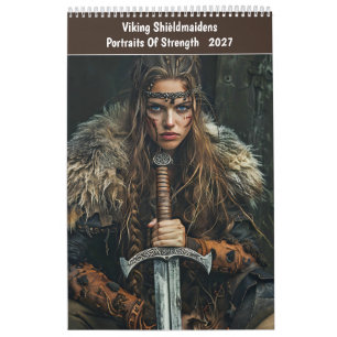Calendrier Viking Shieldmaidens – Portraits de Force