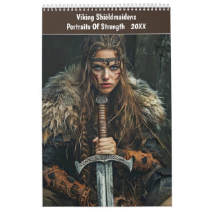Calendrier Viking Shieldmaidens – Portraits de Force