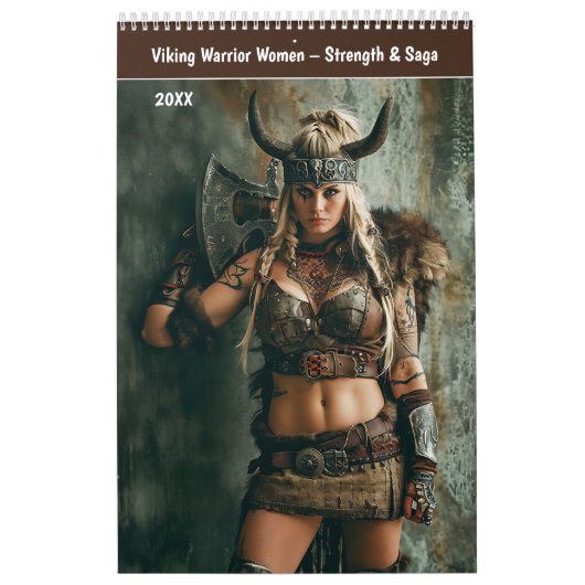 Calendrier Viking Warrior Women – Strength & Saga (Protection)