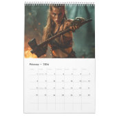 Calendrier Viking Warrior Women – Strength & Saga (Feb 2026)