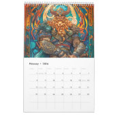 Calendrier Viking Warriors – Legends of Strength and Steel (Feb 2026)