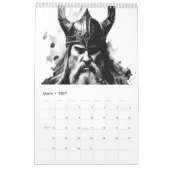 Calendrier Vikings & Mythical Beasts 2026 Calendar (Mar 2027)
