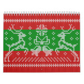 Calendrier Vilain chandail cloches Xmas rennes crochet (Protection)